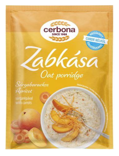 Cerbona zabkása sárgabarackos 50 g