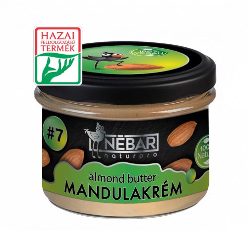 Nébar naturpro 100% mandulakrém 180 g