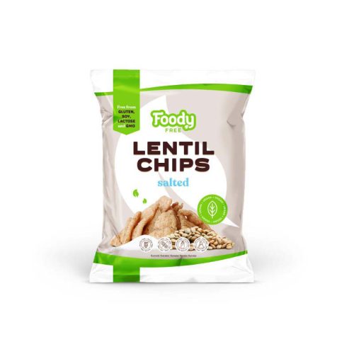 Foody Free gluténmentes lencse chips sóval 50 g