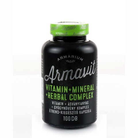 Armárium armavit vitamin+ásványianyag+gyógynövények komplex étrend-kiegészítő tabletta 100 db