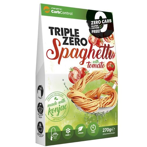 Forpro zero kalóriás tészta - spaghetti paradicsommal cukor/zsír/laktóz/glutén/szójamentes 270 g