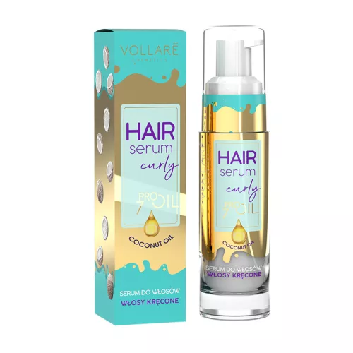 Vollaré pro oil hajvégápoló olaj göndör hajra kókuszolajjal 30 ml