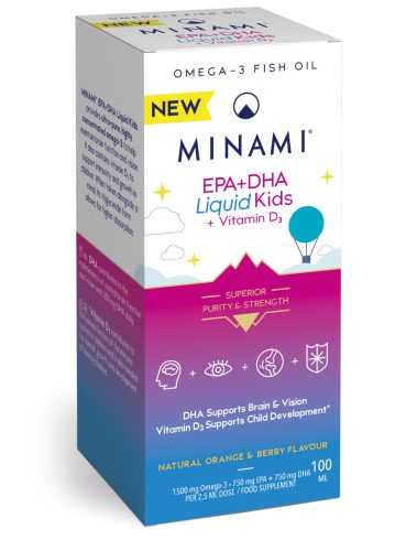 Morepa Minami epa+dha liquid kids+vitamin d3 étrendkiegészítő 100 ml