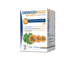 Ginkgomax+bacopa+lecitin lágyzselatin kapszula 60 db