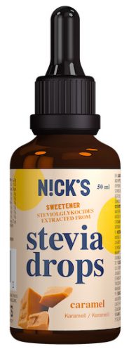 Nicks karamellás stevia csepp 50 ml