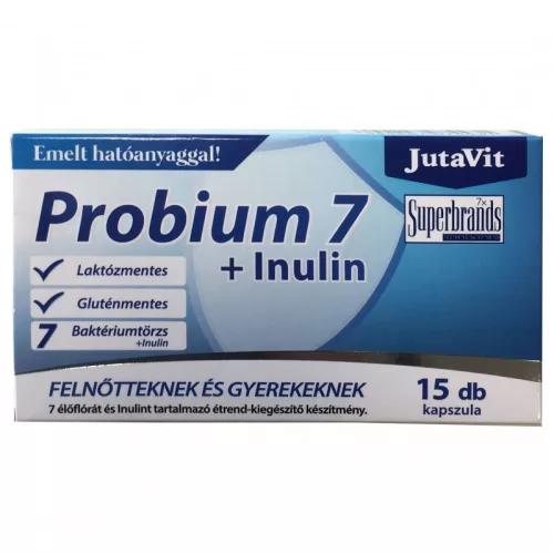 Jutavit probium 7+inulin kapszula 15 db