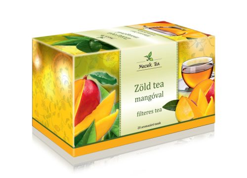 Mecsek zöld tea mangóval 20x2g 40 g