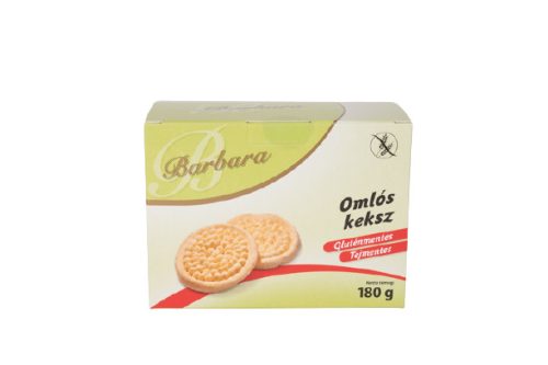 Barbara gluténmentes omlós keksz 150 g