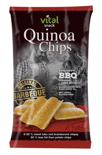 Vital Snack quinoa chips bbq ízű 60 g