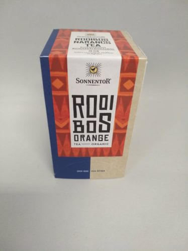 Sonnentor bio rooibos tea narancs filteres 32 g