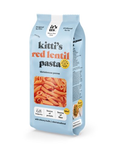 It's us kitti's vöröslencse száraztészta penne 200 g