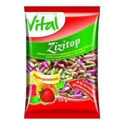   K. Vital zizi cukormentes puffasztott rizs vegyes gyümölcs ízű 25 g