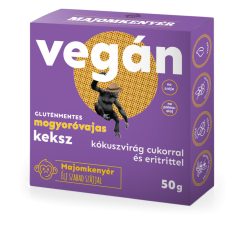 Majomkenyér mogyoróvajas vegán keksz 50 g