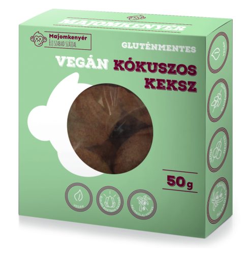 Majomkenyér kókuszos vegán keksz 50 g