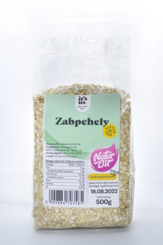 It's us naturbit zabpehely gluténmentes 500 g