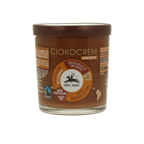 Alce Nero bio mogyoró-csokikrém 180 g