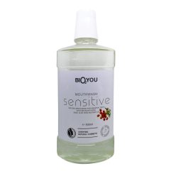   Bio2you natúr szájvíz sensitive aloe vera, homoktövis, mentaolaj és zsálya kivonattal 500 ml