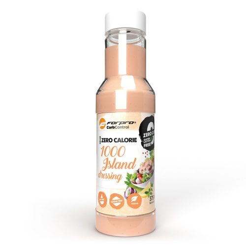 Forpro near zero calorie sauce ezersziget salátaöntet édesítőszerrel 375 ml