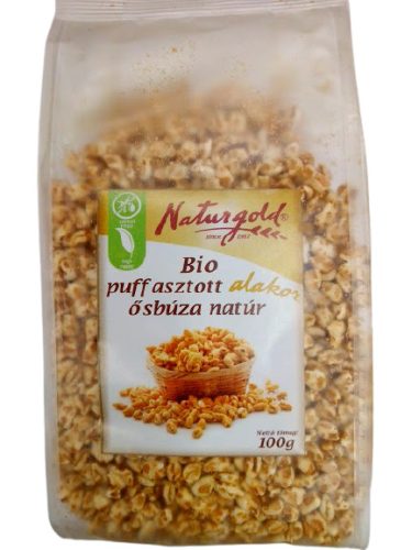 Naturgold bio puffasztott alakor ősbúza natúr 100 g