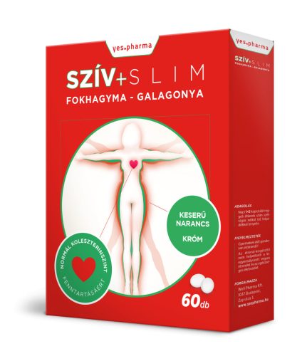 Yespharma szív+slim kapszula 60 db