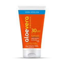   Alveola aloe vera eredeti spf30 napozó krém arcra és testre 150 ml