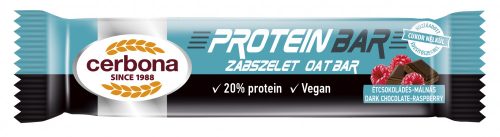 Cerbona zabszelet protein étcsoki-málna 40 g