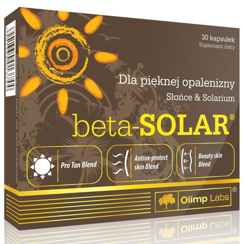 Olimp Labs beta solar barna bőr támogató kapszula 30 db