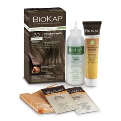   Biokap nutricolor rapid tartós hajfesték nr 7.0 natural medium blond 135 ml