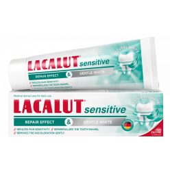   Lacalut sensitive repair effect & gentle white fogkrém 75 ml