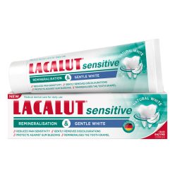   Lacalut sensitive repair effect & gentle white fogkrém 75 ml