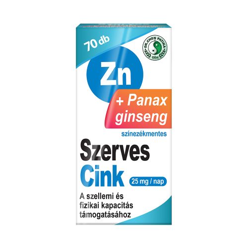 Dr.chen szerves cink+ginseng kapszula 70 db