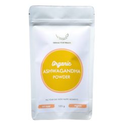 Happy Naturals organic ashwagandha por 125 g