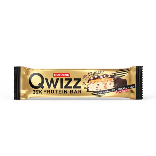 Nutrend qwizz protein szelet gold sós karamell 60 g