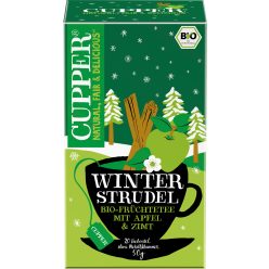   Cupper bio winter srtudel xmas limited edition téli almás fahéjas tea 50 g