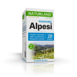   Naturland alpesi gyógynövény teakeverék filteres 20x1g 20 g