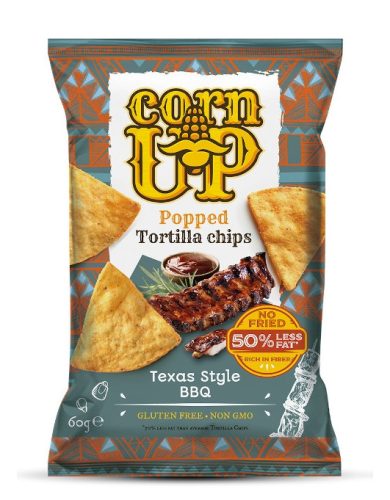 Corn Up tortilla chips barbecue ízű 60 g