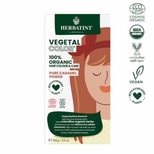 Herbatint vegetal color pure caramel hajfesték 100 g