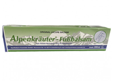 Alpenkrauter fussbalzsam 200 ml