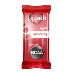   Flap Jack zabszelet málnával, bcaa-val, fehér bevonattal 60 g