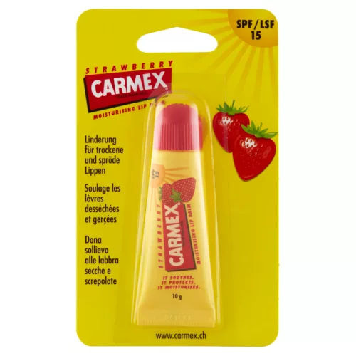 Carmex ajakápoló tubusos epres 10 g