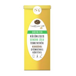   Sambirano Gold sencha zöld teakeverék kakaóval, körtével és gyömbérrel 50 g