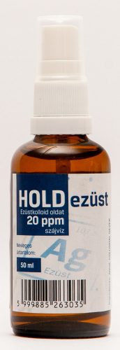 Holdezüst ezüstkolloid 20ppm 50 ml