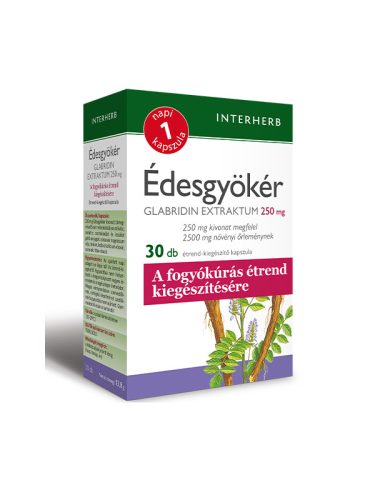 Interherb napi1 édesgyökér extraktum kapszula 30 db