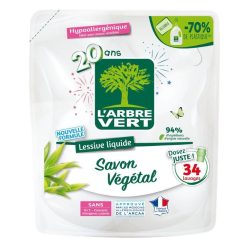   Larbre vert folyékony mosószer utántöltő növényi szappannal 1530 ml