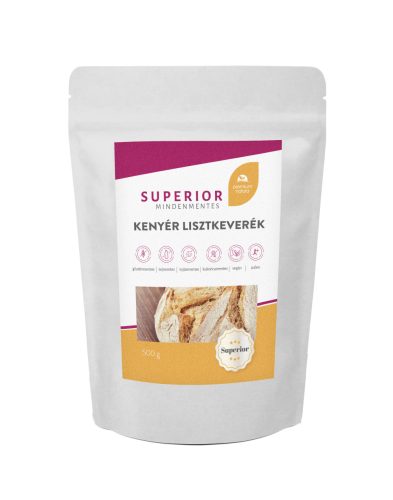 Premium Natura superior mentes fehér kenyér lisztkeverék 500 g