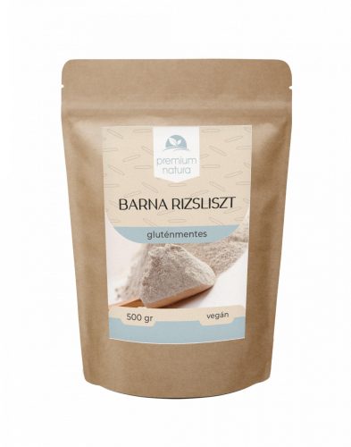 Premium Natura barna rizsliszt 500 g