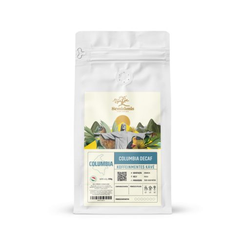 Semiramis columbia decaf szemes kávé közepes 250 g