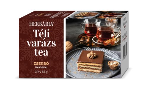 Herbária téli varázs zserbó ízű filteres tea 20x1,5g 30 g