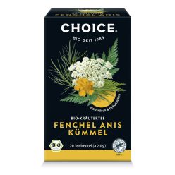   Choice bio gyógynövény tea édeskömény, ánizs és kömény 40 g