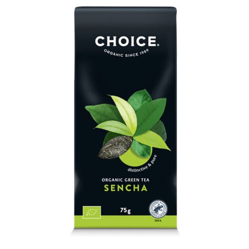 Choice bio zöld tea sencha szálas 75 g